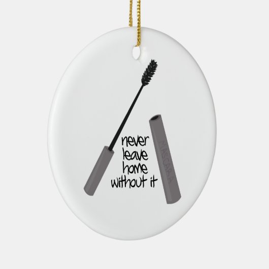 Ga nooit naar huis keramisch ornament (Rechts)