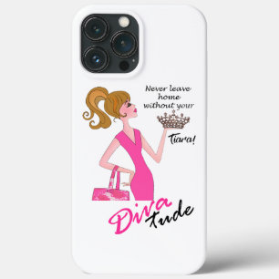 "Ga nooit weg zonder je Tiara!" Case-Mate iPhone Case