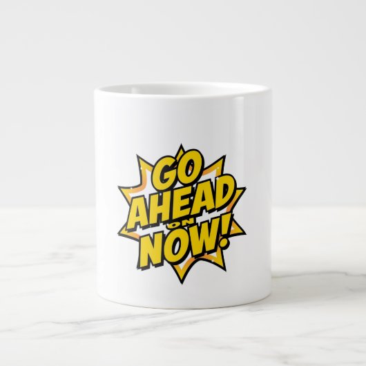 Ga Nu Maar Door Grote Koffiekop (Voorkant)