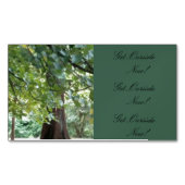 Ga nu naar buiten Visitekaartje Magnet Magnetisch Visitekaartje (Voorkant)