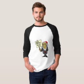 Ga nu terug naar het werk met kerstcadeaus t-shirt (Voorkant volledig)