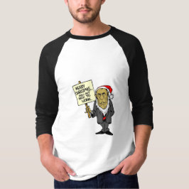 Ga nu terug naar het werk met kerstcadeaus t-shirt