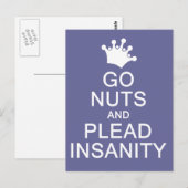 GA NUTS aangepast briefkaart kleur (Voorkant / Achterkant)