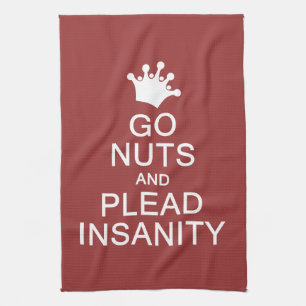 GA NUTS-keukenhanddoeken voor aangepaste kleuren Theedoek