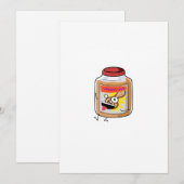 Ga Nuts, pindakaas thema Kaart (Voorkant / Achterkant)