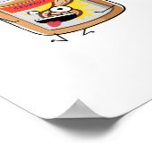 Ga Nuts, pindakaas thema Poster (Hoek)