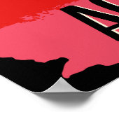 Ga omhoog en probeer het opnieuw motivatie poster (Hoek)