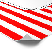 Ga omhoog! Ga omhoog! Circus Birthday Poster in ro (Hoek)