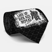 Ga omhoog. Herhaal. (hockey) Stropdas (Opgerold)