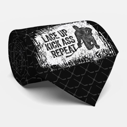 Ga omhoog. Herhaal. (hockey) Stropdas (Opgerold)