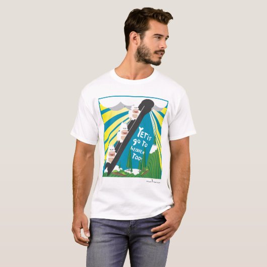Ga ook naar de hemel! t-shirt (Voorkant volledig)