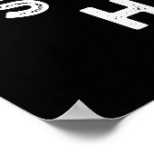 Ga op Bak Iemand Happy Funny Baker Tools Pun Poster (Hoek)