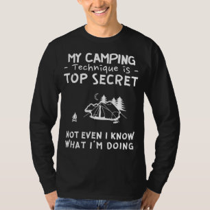 Ga op een mysterieuze avontuur met mijn kampeertru t-shirt