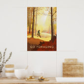 Ga op Fourageerreis Reisposter Poster (Keuken)
