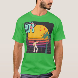 Ga op in de jaren 80 jongen t-shirt