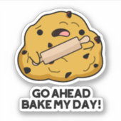 Ga op mijn dag op de rem sticker (Voorkant)