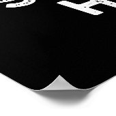 Ga op stap voor een gelukkige grappenmaker die Pun Poster (Hoek)