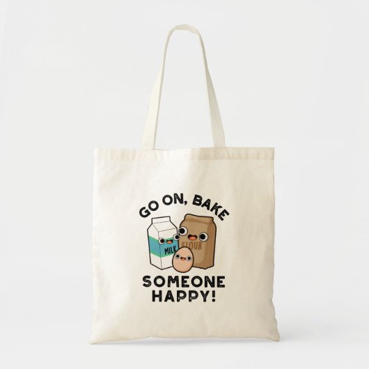 Ga op stap voor iemand die blij is met grappigheid tote bag (Voorkant)