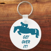 Ga over het paard sleutelhanger (Voorkant)
