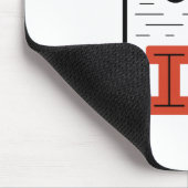 Ga over IT Track en Field High Jump Muismat (Hoek)