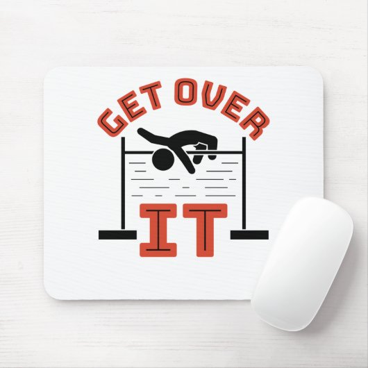 Ga over IT Track en Field High Jump Muismat (Met muis)