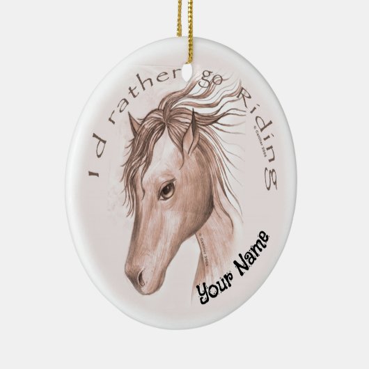 Ga paardrijden Ornament (Rechts)