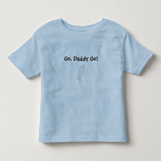 Ga, papa gaat! kinder shirts (Voorkant)