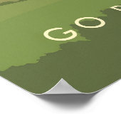 Ga Paramotoring Reisposter Poster (Hoek)