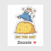 Ga pitten sticker (Vel)