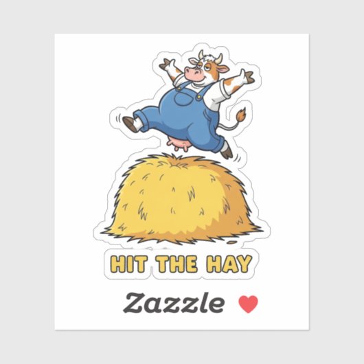 Ga pitten sticker (Vel)