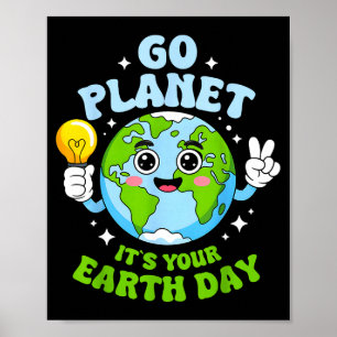 Ga planeet aarde dag 2026 vrouwen mannen kinderen poster