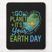 Ga Planeta Het Is Jouw Aardedag Muismat (Voorkant)