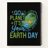 Ga Planeta Het Is Jouw Aardedag Notitieboek (Achterkant)