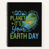 Ga Planeta Het Is Jouw Aardedag Notitieboek (Voorkant)