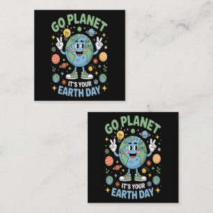 Ga Planete Het Is Jouw Aardedag Informatiekaartje