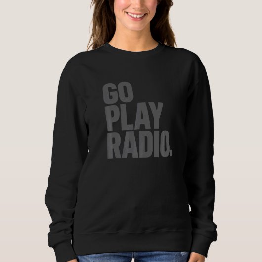 Ga Play Radio Hameradio Trui (Voorkant)