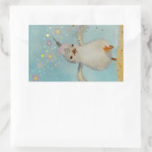 Ga! Rechthoekige Sticker (Tas)