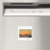 Ga reizen Sunset Ocean Yacht Magnet (Insitu (Vaatwasser))