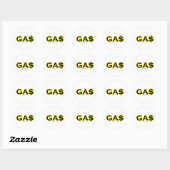GA$ RONDE STICKER (Vel)