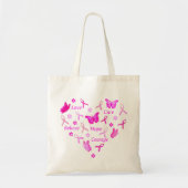 Ga Roze Tote Bag (Voorkant)