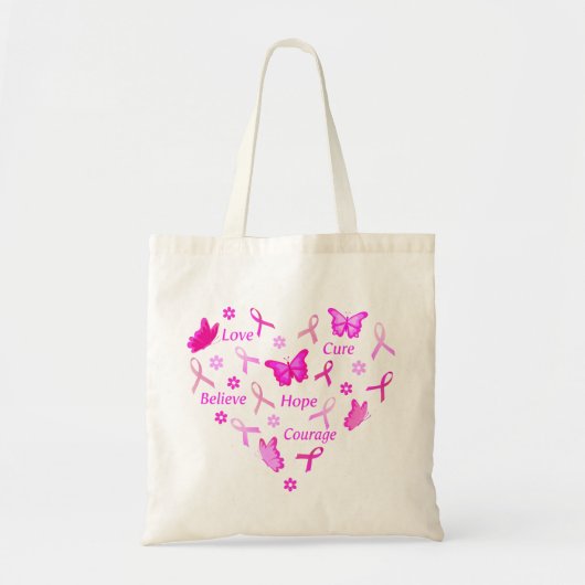 Ga Roze Tote Bag (Voorkant)