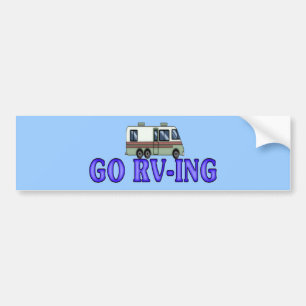 GA RV-ING BUMPERSTICKER