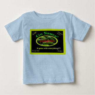 Ga Saus Baby T-Shirt Light Blue met Ingrediënten