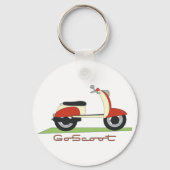 Ga scoot sleutelhanger (Voorkant)