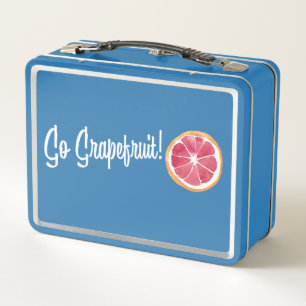 Ga Sinaasappels! Ga Grapefruit! Lichtblauwe lunch-