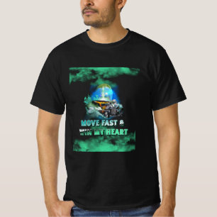 Ga snel en win mijn hart   F1   Vervoer T-shirt