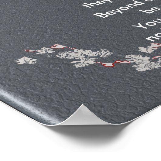 Ga snel in de haast - kunstdruk poster (Hoek)