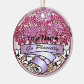 Ga snel keramisch ornament (Links)