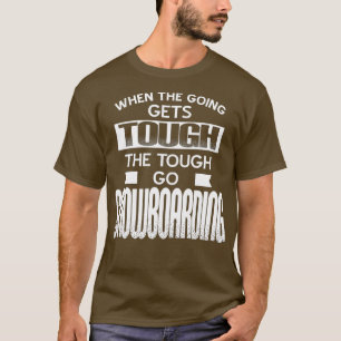 Ga snowboarden t-shirt