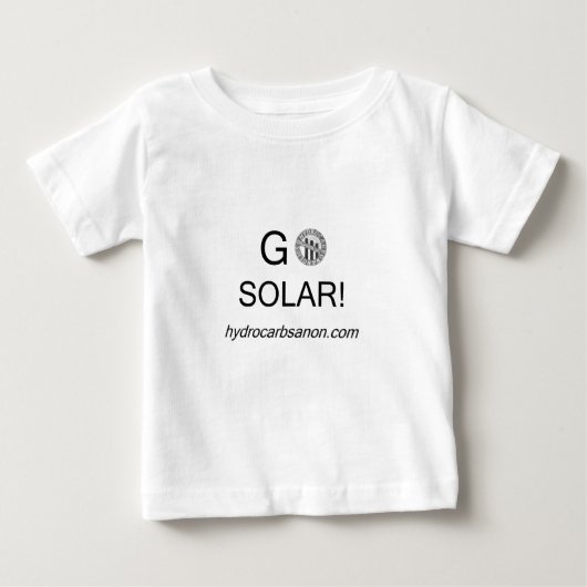 "Ga Solar!" Kinder L/S T-shirt (Voorkant)
